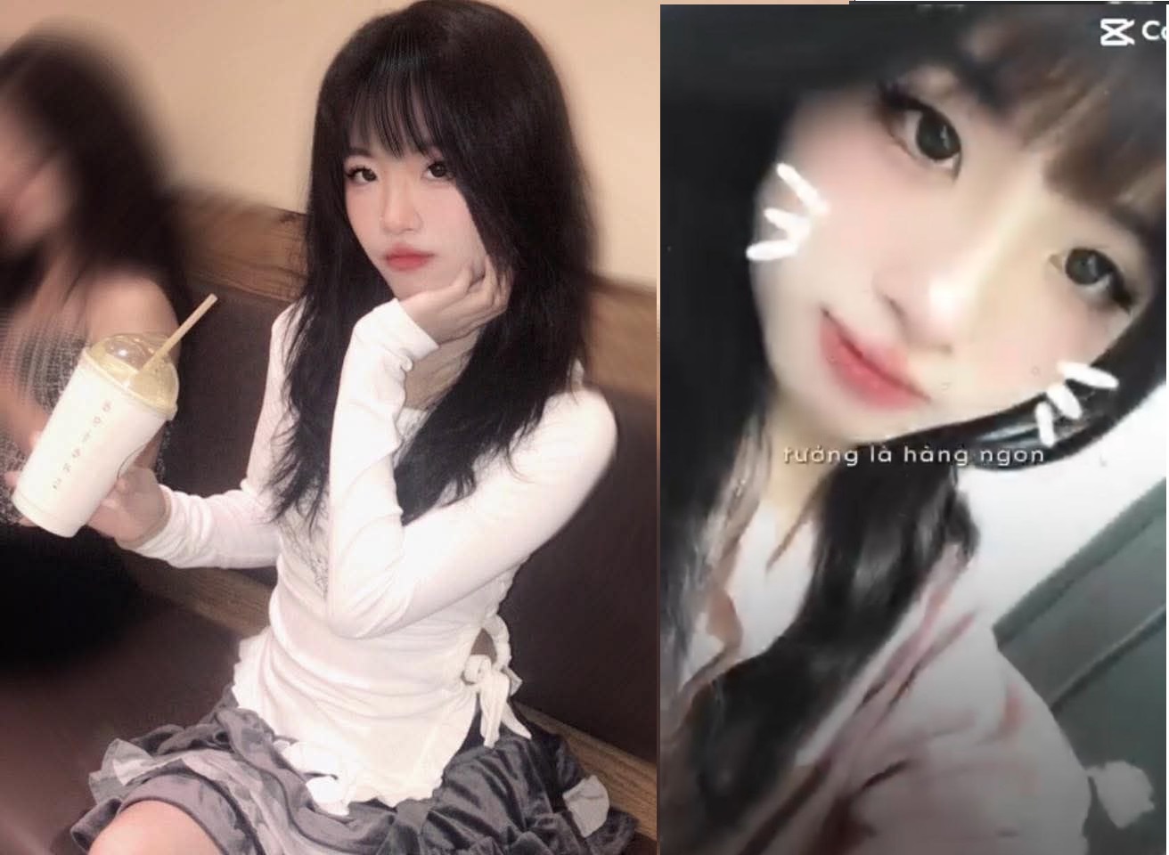 (không che) Trà My cho bạn thân với người yêu cùng chơi some