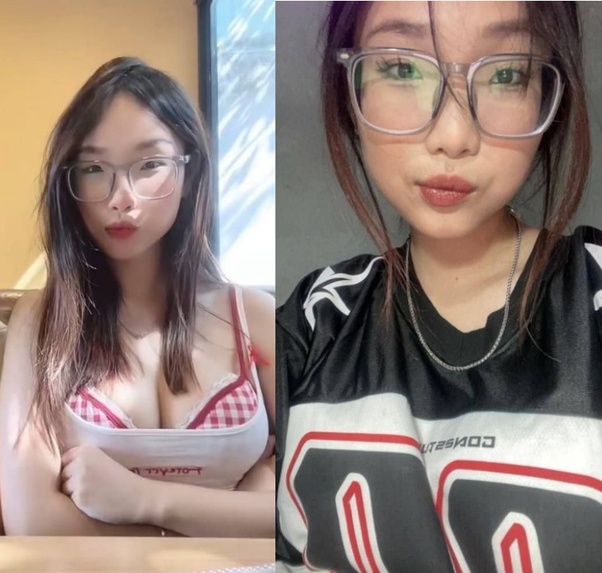 không che-Cô đeo kính cận trông ngoan nhưng bên trong siêu dâm đãng
